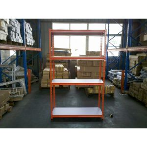 Multi Purpose Boltless Racking System , Adjustable Industrial Rivet Shelving