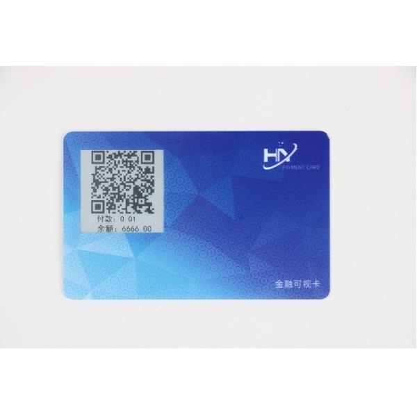 Quality OTP Electronic Ink Screen Embedded Credit Card Bluetooth 7816 Interface for sale