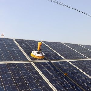 Customized Lithium Battery Backpack Single-Head Rotating Brush Solar Panel