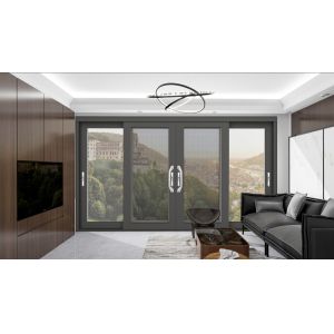 Buy cheap Customized Surface Treatments Aluminum Extrusion Sliding Door Frame Profile from wholesalers