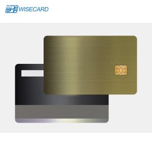 Security Encryption Smart Chip Cards Colorful Plated Environment Friendly