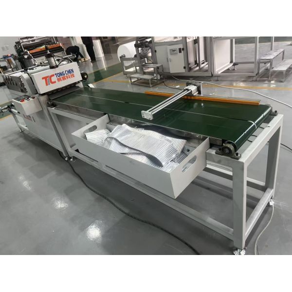 Filter Special Aluminum Foil Paper Origami Corrugated Production Machine