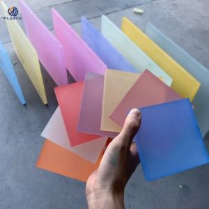 Transparent Coloured Perspex Sheets High Impact Resistance Rigid Acrylic Plastic