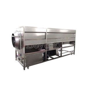 China 5t/H Industrial Fruit Vegetable Washing Machine Rotating Drum on sale