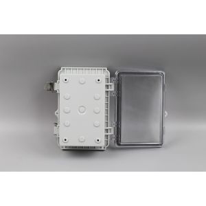150x100x70mm Hinged Enclosure With Stainless Steel Latch Waterproof Includes