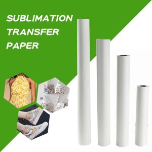 Heat Resistant Machine Washable Sublimation Printing Material 100gsm Transfer