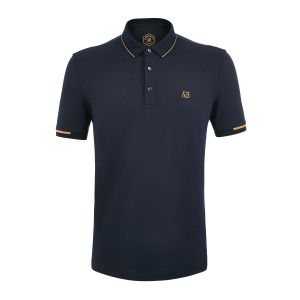 China Collar Polo- Neck Cotton Custom Logo Short Sleeve Polo T Shirt 95%Polyester 5%Spandex on sale