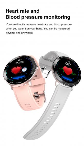 SMS Reminder 1.28" Ladies Bluetooth Smart Watch