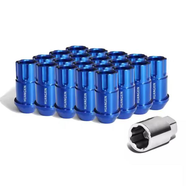 Quality Lightweight M12 Wheel Lug Nuts Aluminum For Car Modification for sale