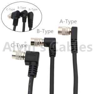 TIS GigE Camera Right Angle Hirose Trigger Strobe PWS Cable