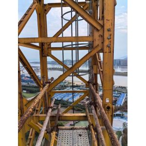 Assembled Installation for 12T Tower Crane 7020-36b in 2018 Contact via Whatsapp