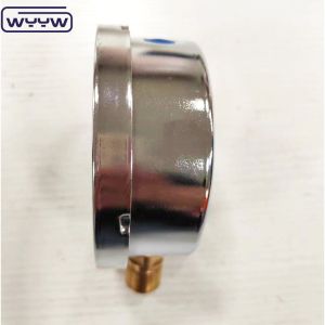 New product bayonet chromed case 1/2"bsp radial entry bar psi 4" glycerin filled