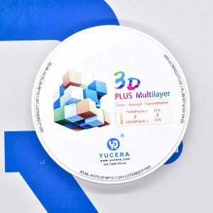 6 Layers Dental Zirconia Block Digital CAD CAM Milling System