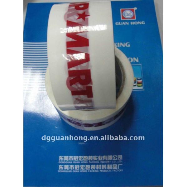 Single Sided Adhesive Side And Printing Design Bopp Packing Tape