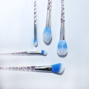 Cosmetic Shiny Glitter Makeup Brush Set Charming Super Soft Bristles