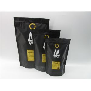 China Customized Stand Up Plastic Pouches Packaging For Coffee Moisture Proof on sale