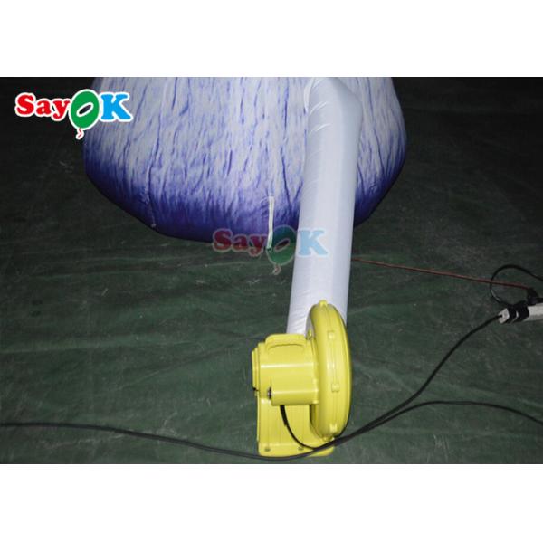 Red Giant Inflatable Mushroom Model For Wonderland Party Event Decoration