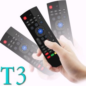 IR Learning Air Mouse Remote With Keyboard 15 Meters IR Operating Range