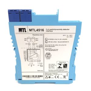 MTL4516 MTL Instruments Switch Proximity Detector Interface