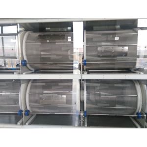 Flue Bed Air Flow Soft Gelatin Tumbler Dryer Ss316 Material Td2 Td4 Plc Control