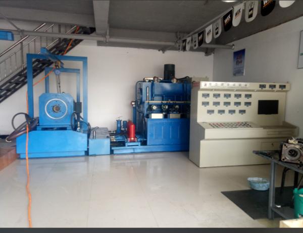 Quality Printing System Equipped Hydraulic Test Rig  With Pressure Loading 31Mpa-42Mpa for sale