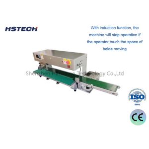 Wholesale Durable Blade Design V-Cut PCB Cutter Machine PCB Depaneling Equipment With Induction Function from china suppliers