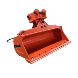 Wholesale Factory Sale 45 Degree Mini Excavator Tilt Bucket 2000mm Width Arrangement For 90-Degree Tilt from china suppliers