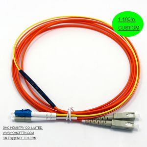 Wholesale LC - SC Mode Conditioning Fiber Optic Patch Cables Cord MCP Customized Length Long Life span from china suppliers