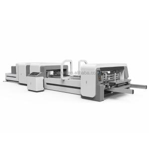 Advanced Automatic Folder Gluer Stitcher Machinery Multi Function