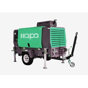 8 Bar 7.5 m3/min diesel stationary Compressor Towable Compressor diesel powered