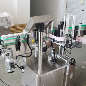 ruiting Flat Labeling Machine , 220V Automatic Sticker Labeling Machine