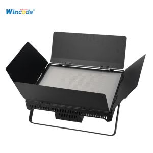 TV Studio 400W LED Panel Light CRI95 16-Bit Dimming 120° Beam DMX512 Compatible
