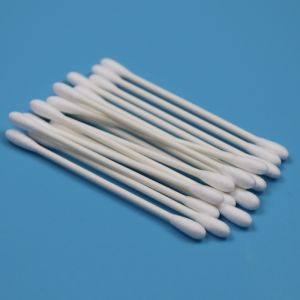 CA-002 Eco-friendly Double Ended Qtips Industrial Cleaning Cotton Bud Cleanroom