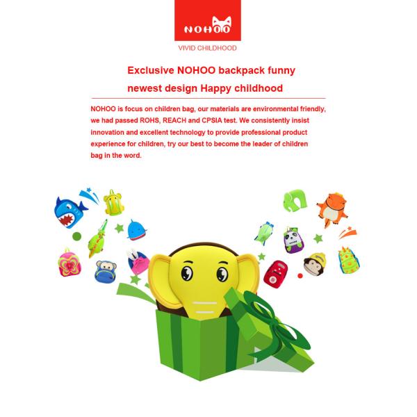 Elephant Outdoor Kids Sling Bag For Shopping 1-2L Capacity Various Style