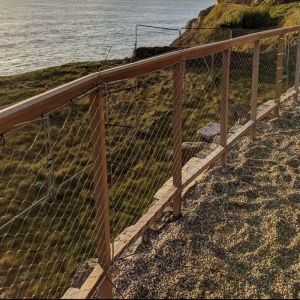 Flexible Stainless Steel Wire Protective Zoo Wire Mesh Ferruled Or Knotted