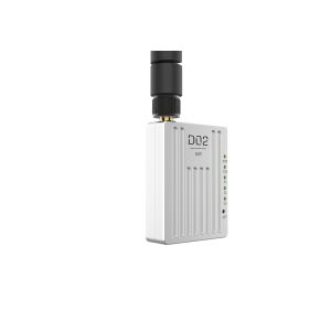 D02 data link has three frequency bands and supports point-to-multi, relay and