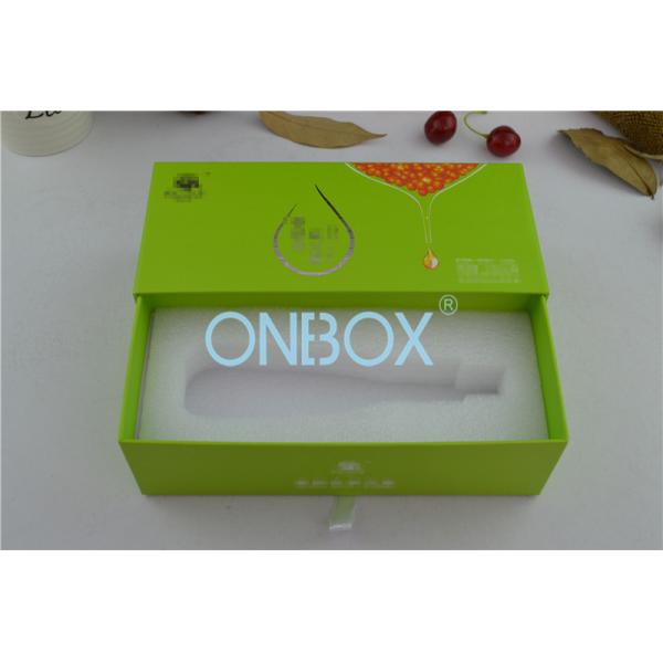 Cardboard Printed Drawer Box W/ Puller , Custom Insert Cardboard Gift Boxes