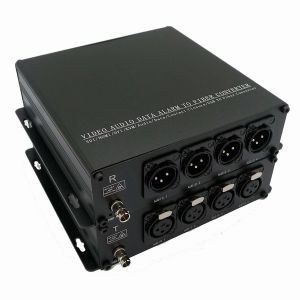 4ch Balanced Audio to Fiber Converter