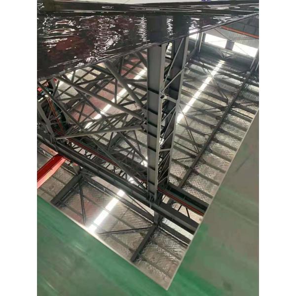 SUS304 Mirror 8K Finish 0.4 - 3.0mm Stainless Steel Sheet WIth Laser Film For Laser Cutting