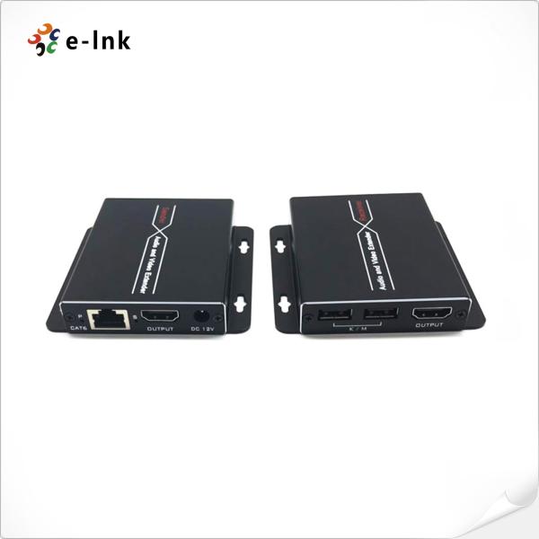 Quality 60M 1080P HDMI KVM Extender with Loop-out Supports POC unilateral power supply needs 1pc 12V power to TX for sale