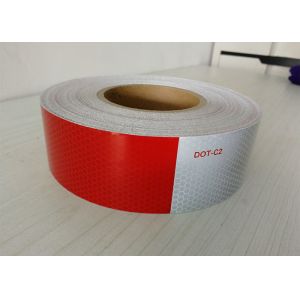 Warning Dot C2 Reflective Tape Tape , Vehicle Marking Trailer Conspicuity Tape