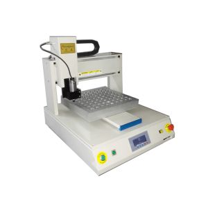 LCD Digital Display Desktop Pcb Router Machine With Robust Frame