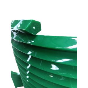 PU Top Ridge Belt Polyurethane Pentagon Belt 88 A Hardness Smooth Surface