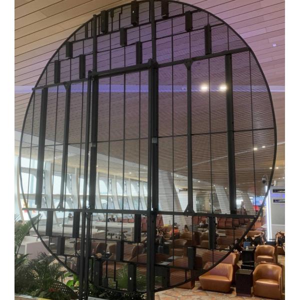 Quality Circle Transparent LED Screen P3.91mm 1 Meter Diameter High Refresh Rate 3840Hz for sale