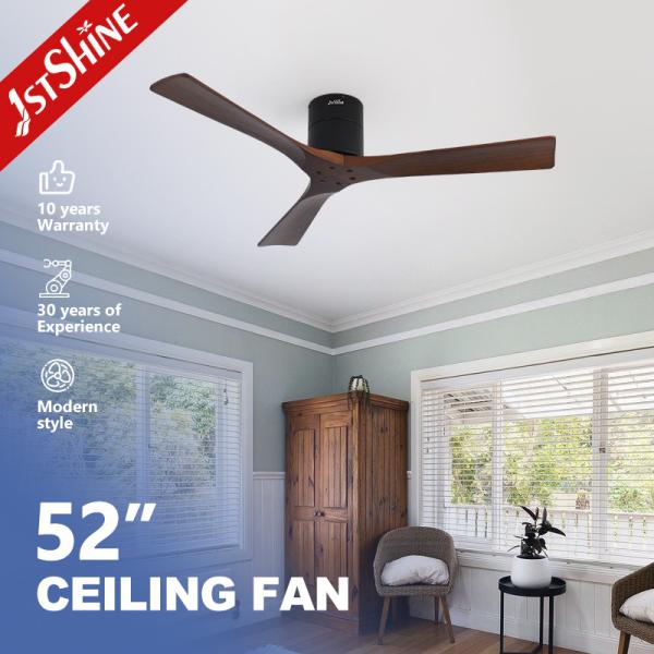 6 Speeds Choice Decorative Ceiling Fan With Remote Control and Durable Solid