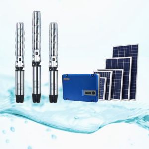 Outdoor 2.2kw 220v Three Phase Solar Pumping System For Irrigation In Zambia