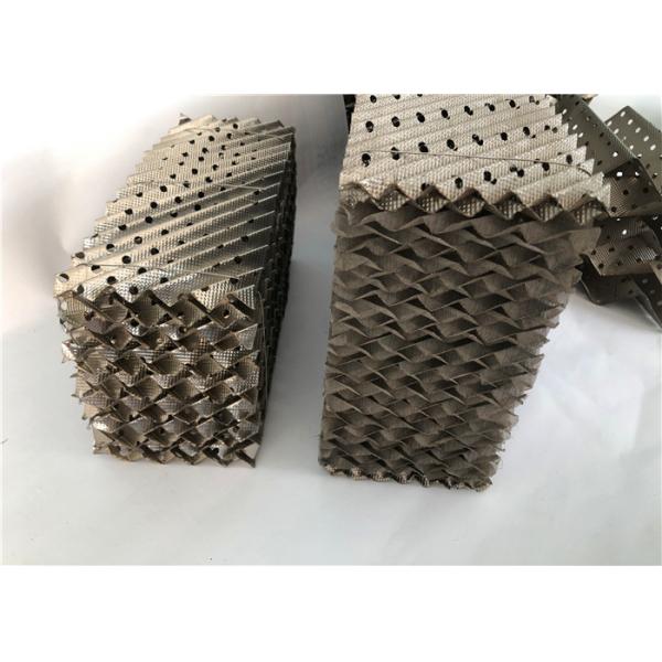Quality SS Mass Transfer Metal Structured Column Packing 125Y Use In Petrochemical for sale