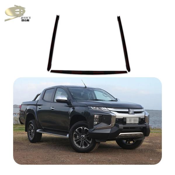 Abs Matte Black Bed Rail Caps For Triton 2019 Truck Protector 2020 2021