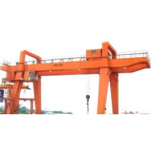 Yuantai Heavy duty electric travelling double beam / double girder gantry crane