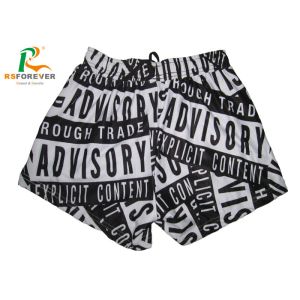 Wholesale Mesh Lined Polyester Womens Board Shorts Custom Silk Screen Printing from china suppliers